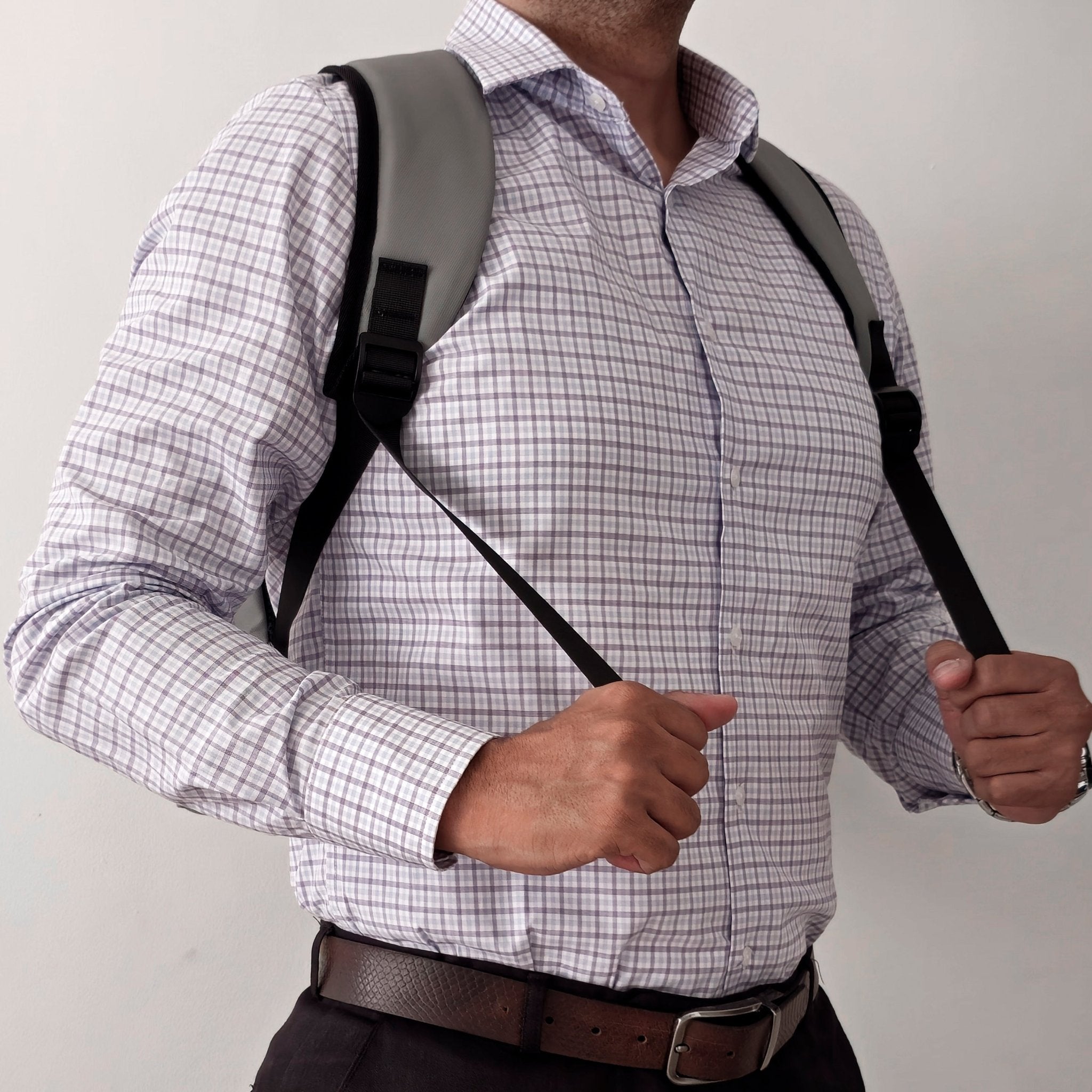 Morral Casual RUBTOR Gray Port | minimalista unisex - RUBTOR
