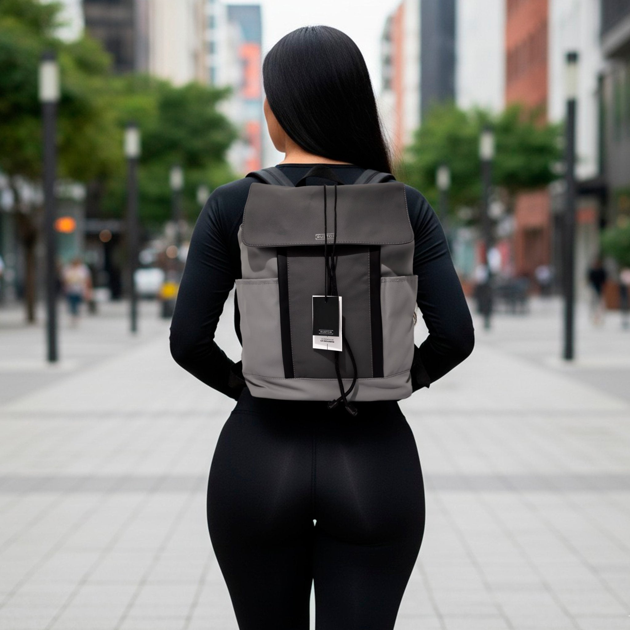 Morral Casual RUBTOR Gray Port | minimalista unisex - RUBTOR