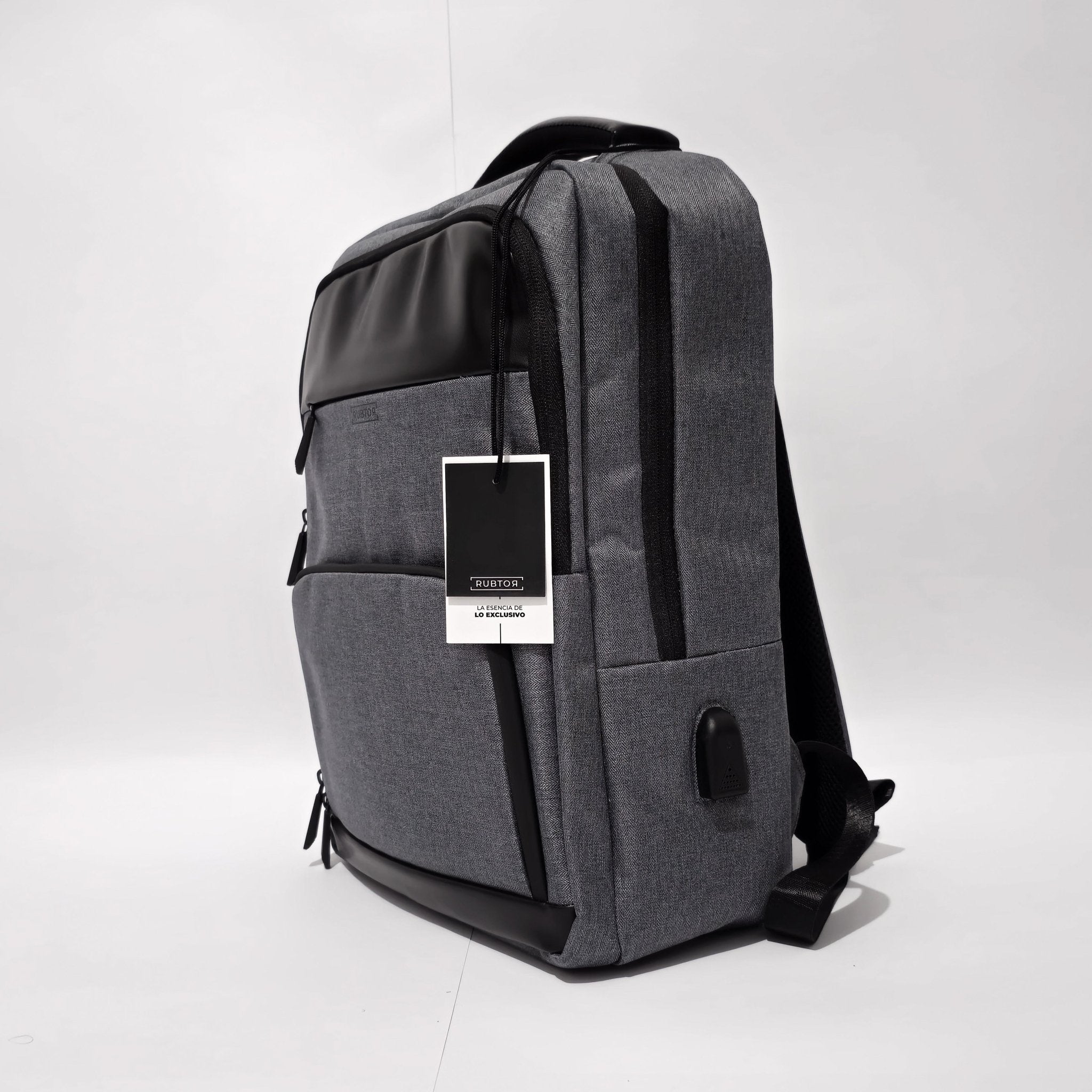 Morral Ejecutiva RUBTOR Gray Pora | minimalista unisex - RUBTOR