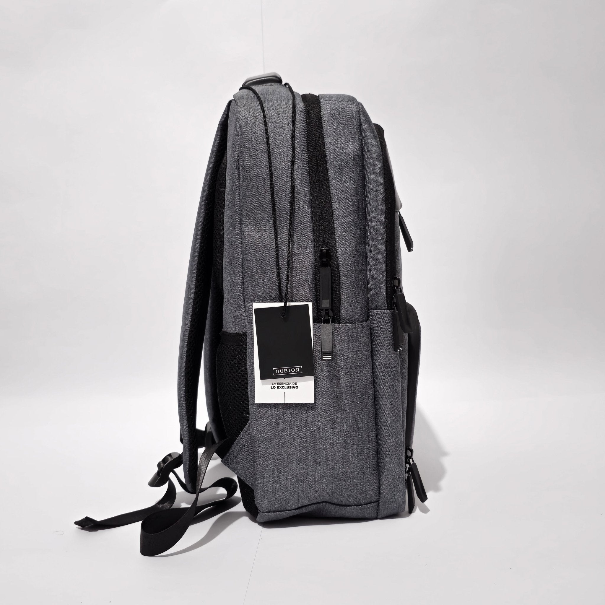 Morral Ejecutiva RUBTOR Gray Pora | minimalista unisex - RUBTOR