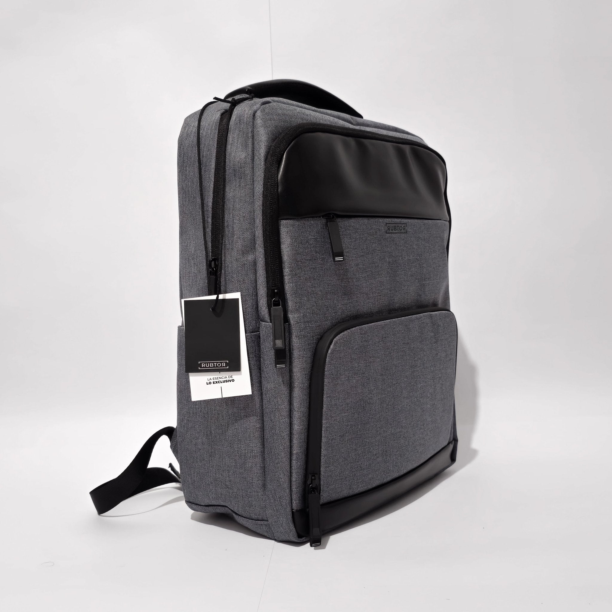Morral Ejecutiva RUBTOR Gray Pora | minimalista unisex - RUBTOR