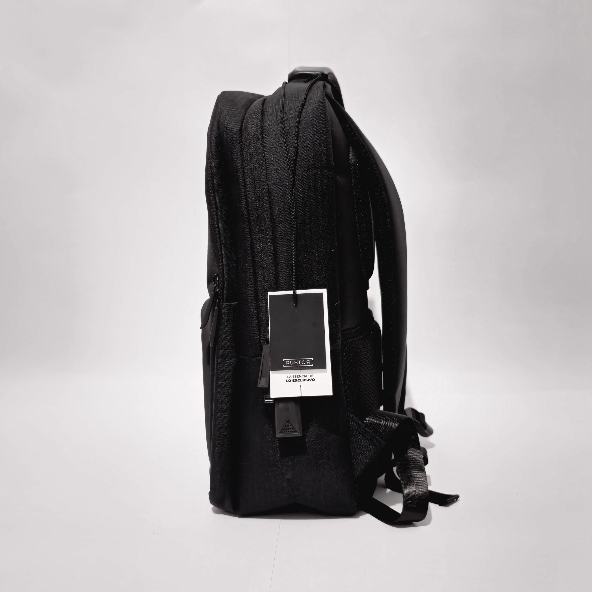Morral Ejecutivo RUBTOR Black Pora | minimalista unisex - RUBTOR