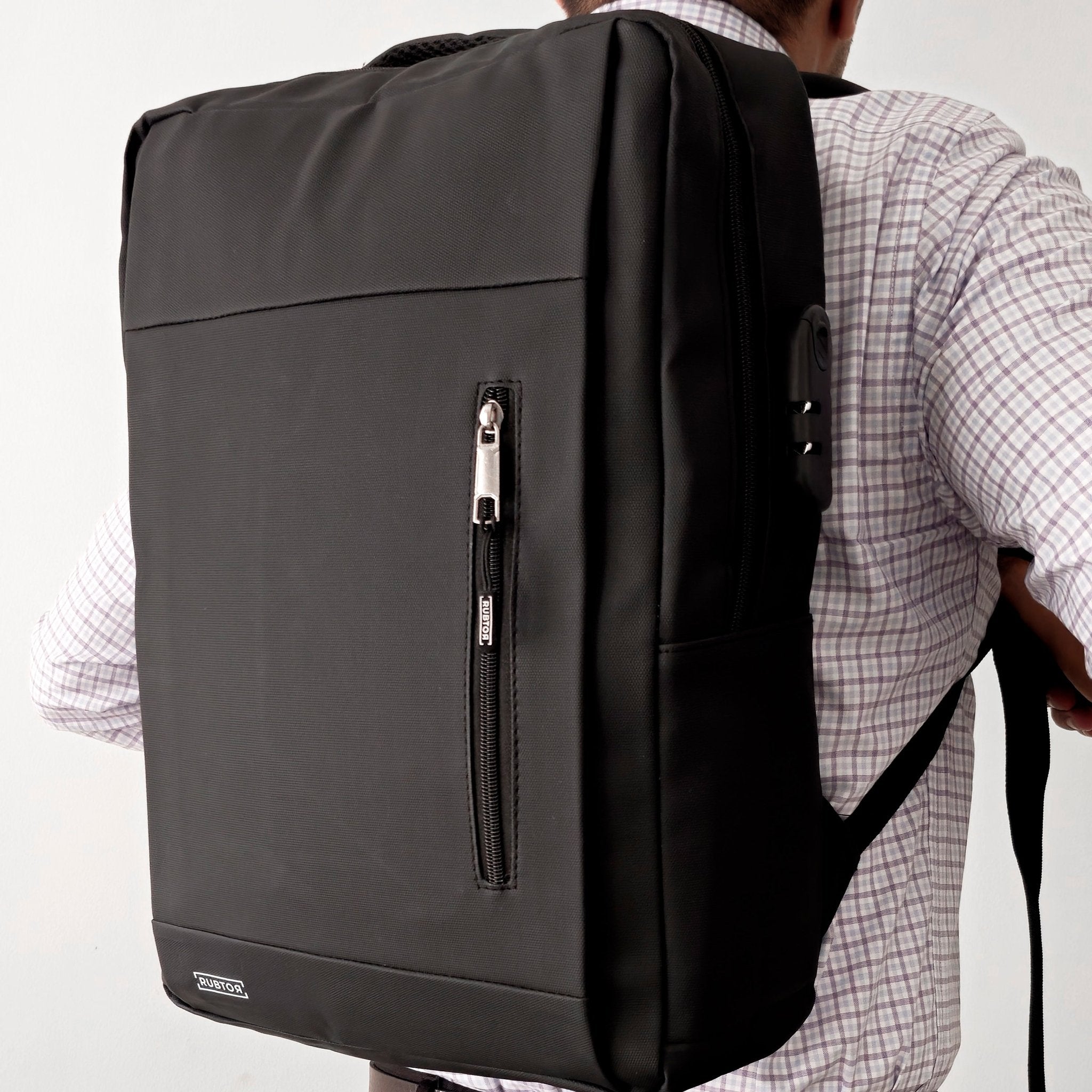 Morral Ejecutivo RUBTOR Black Port | minimalista unisex - RUBTOR