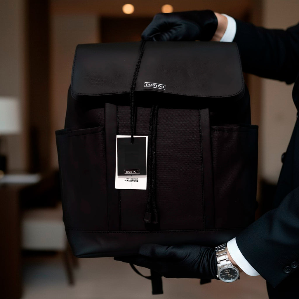 Morral Casual RUBTOR Black Port | minimalista unisex
