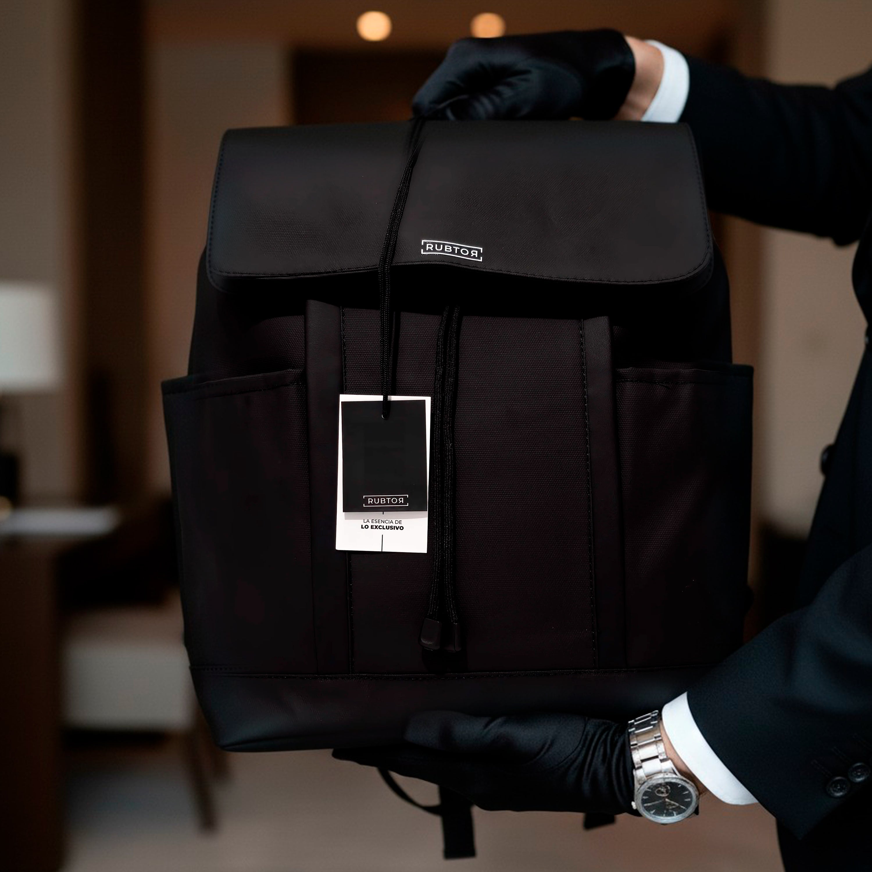 Morral Casual RUBTOR Black Port | minimalista unisex