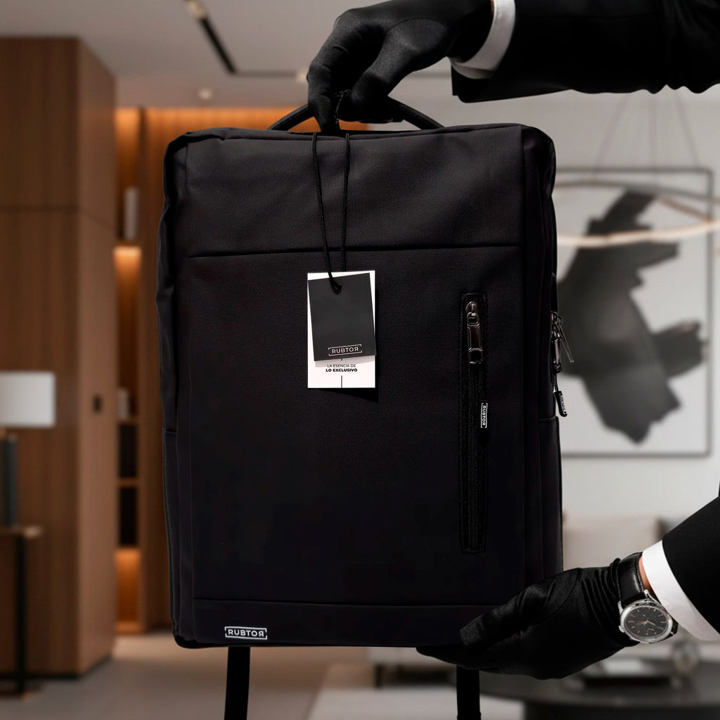 Morral Ejecutivo RUBTOR Black Port | minimalista unisex