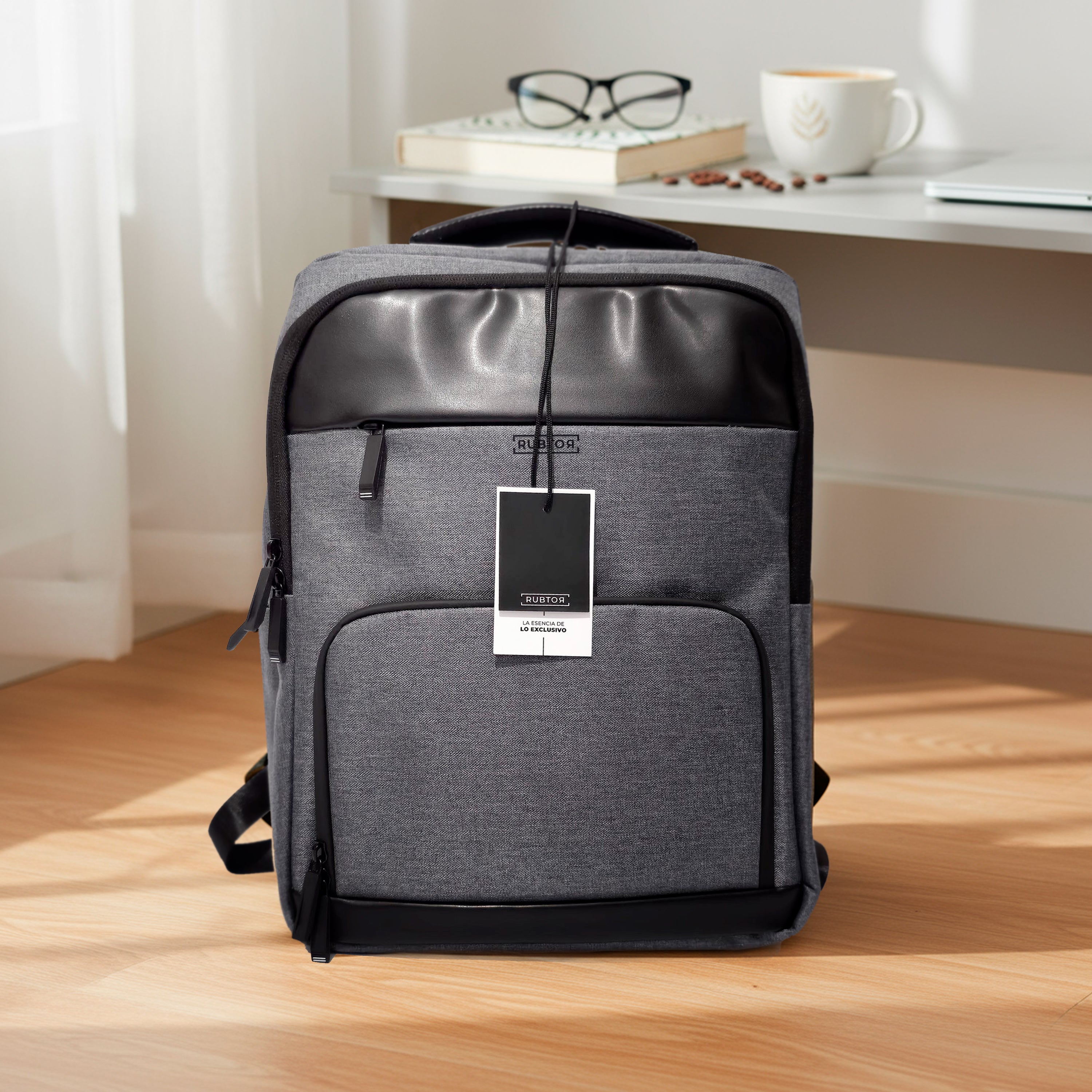 Morral Ejecutiva RUBTOR Gray Pora | minimalista unisex