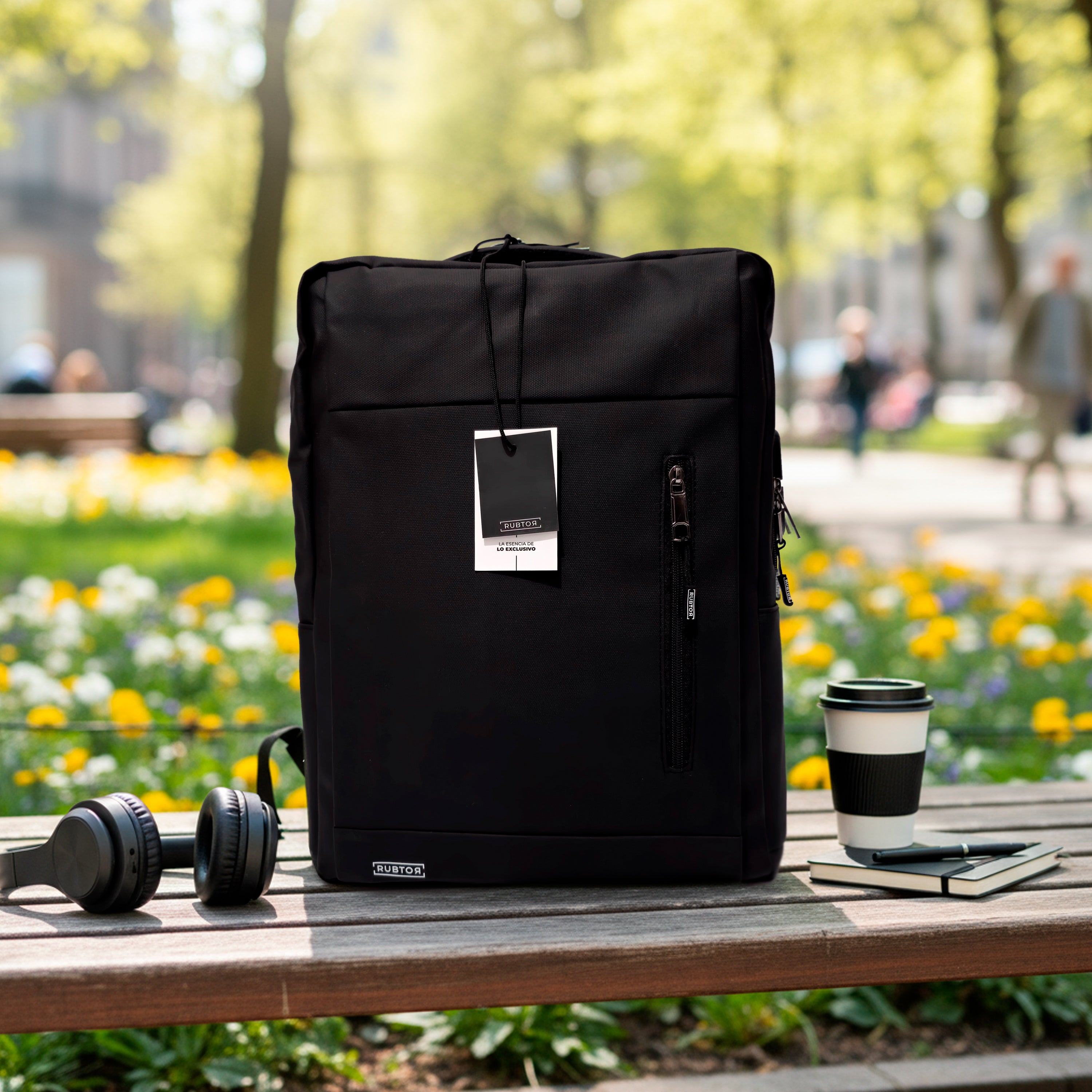 Morral Ejecutivo RUBTOR Black Port | minimalista unisex