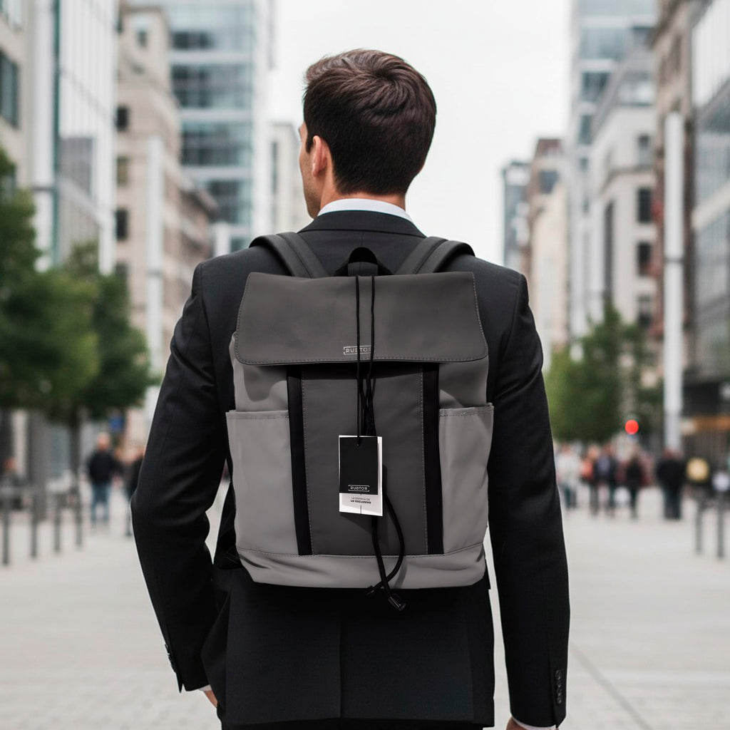 Morral Casual RUBTOR Gray Port | minimalista unisex