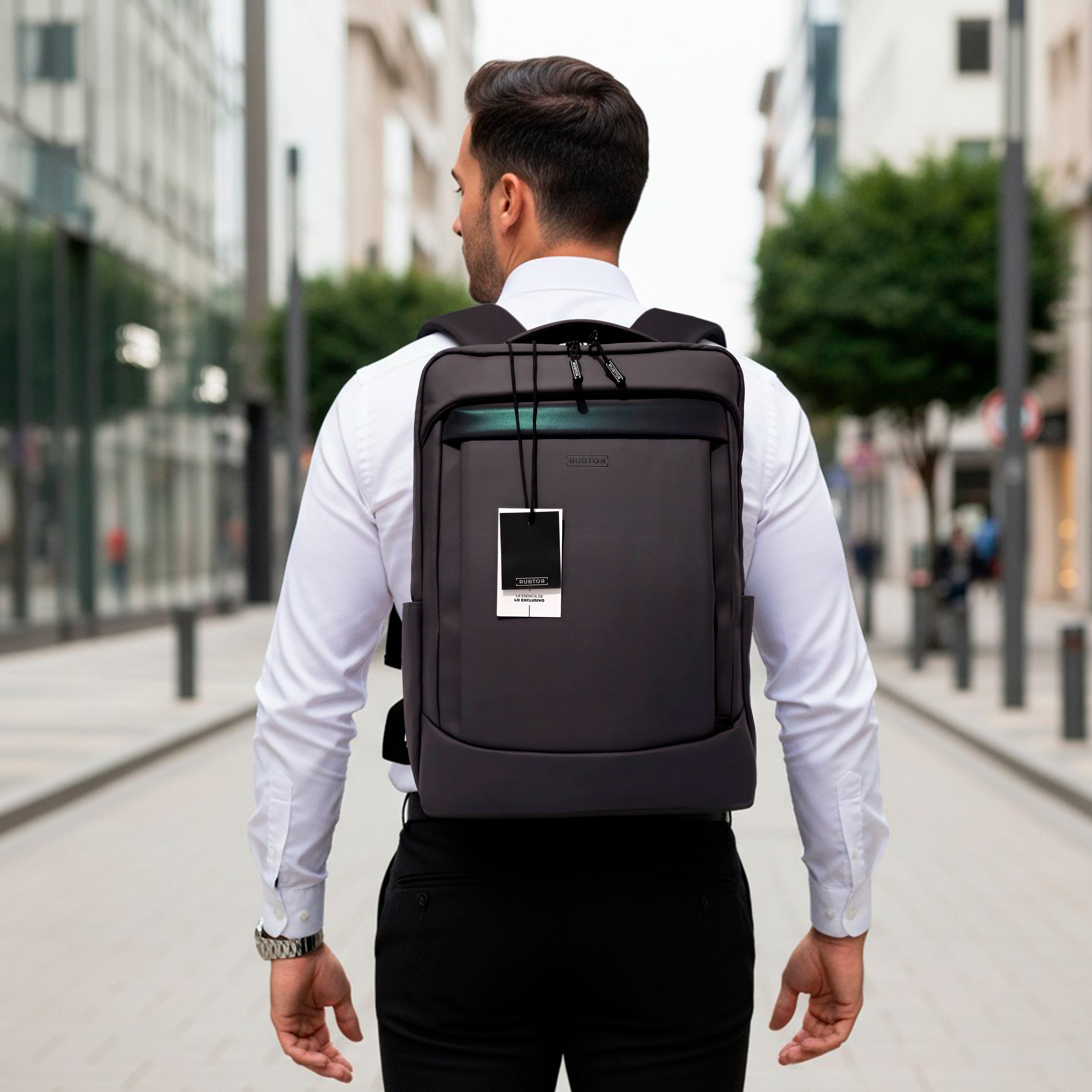 Morral Casual RUBTOR Gray Vort | minimalista unisex