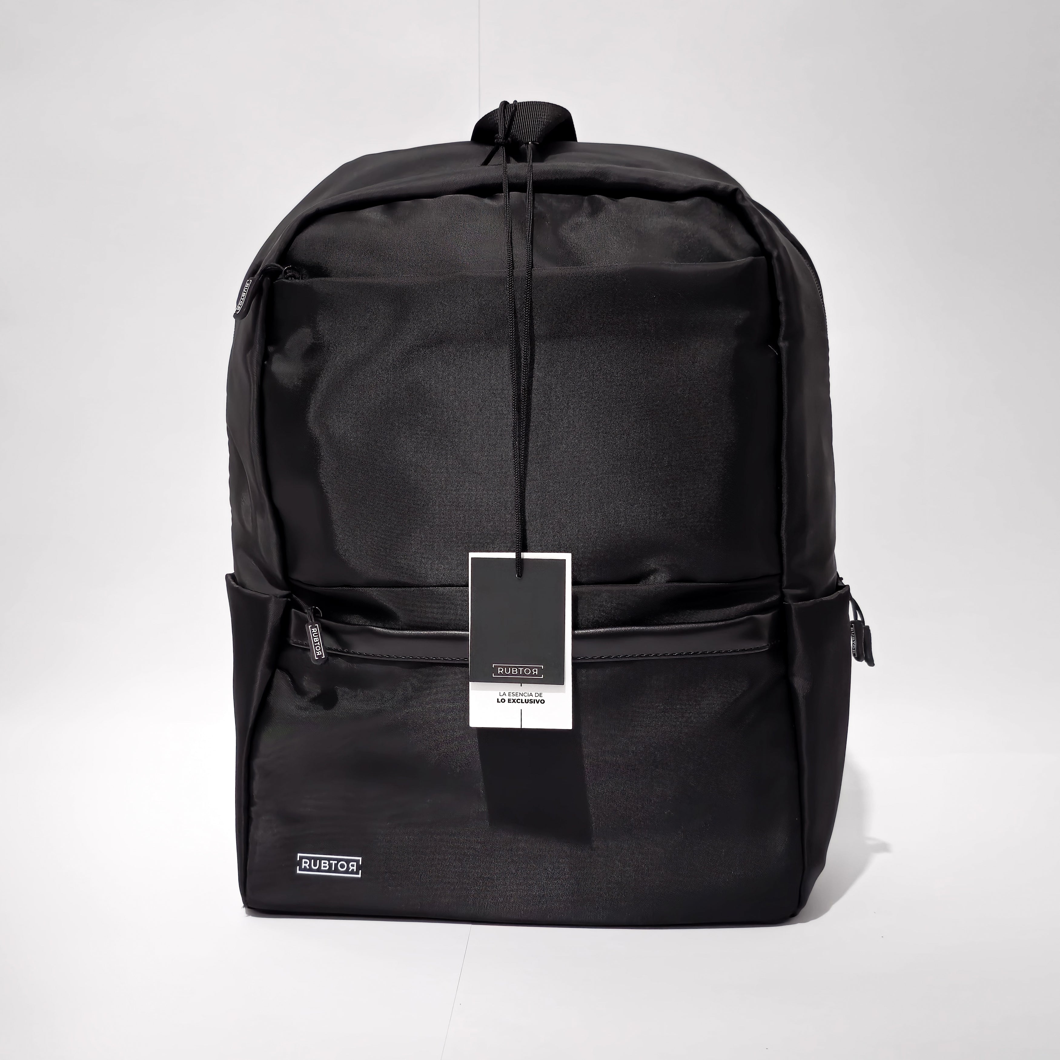 Morral Casual RUBTOR Black Pora | minimalista unisex