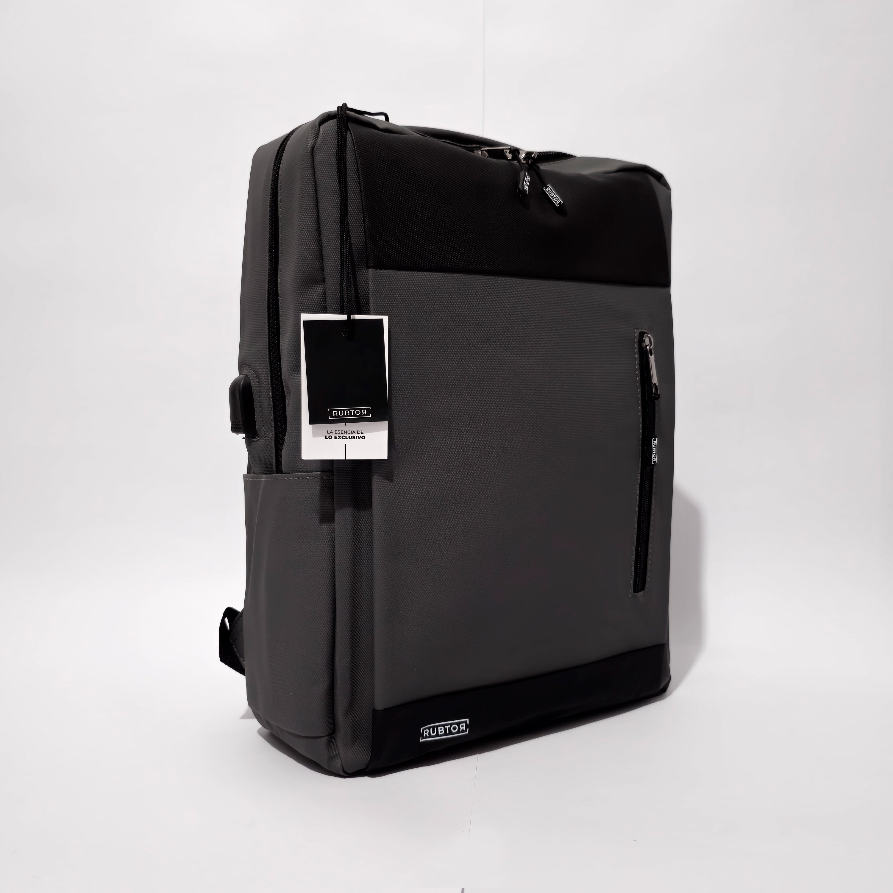 Morral Ejecutivo RUBTOR Gray Port | minimalista unisex