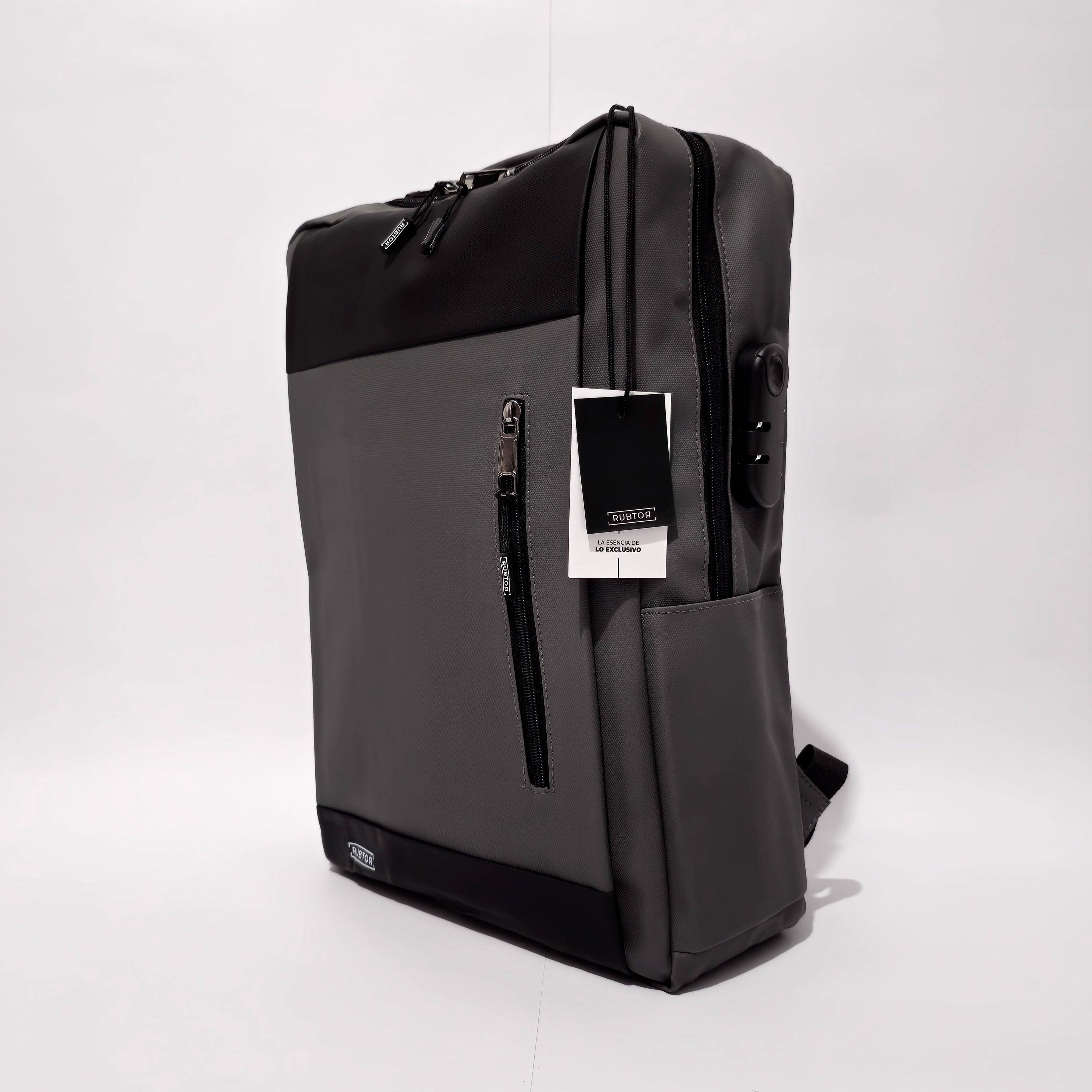 Morral Ejecutivo RUBTOR Gray Port | minimalista unisex