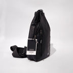 Bandolera RUBTOR Black | minimalista unisex resistente a salpicaduras - RUBTOR