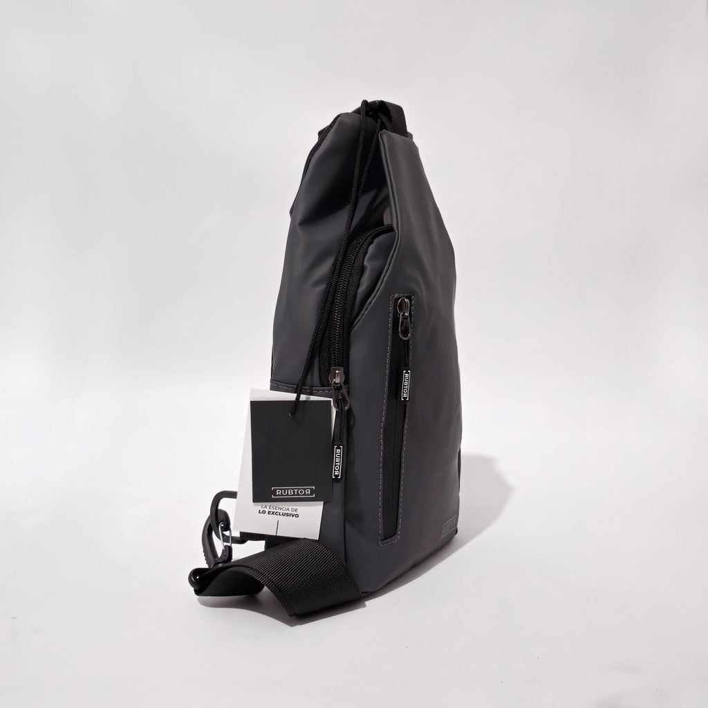 Bandolera RUBTOR Gray | minimalista unisex resistente a salpicaduras - RUBTOR