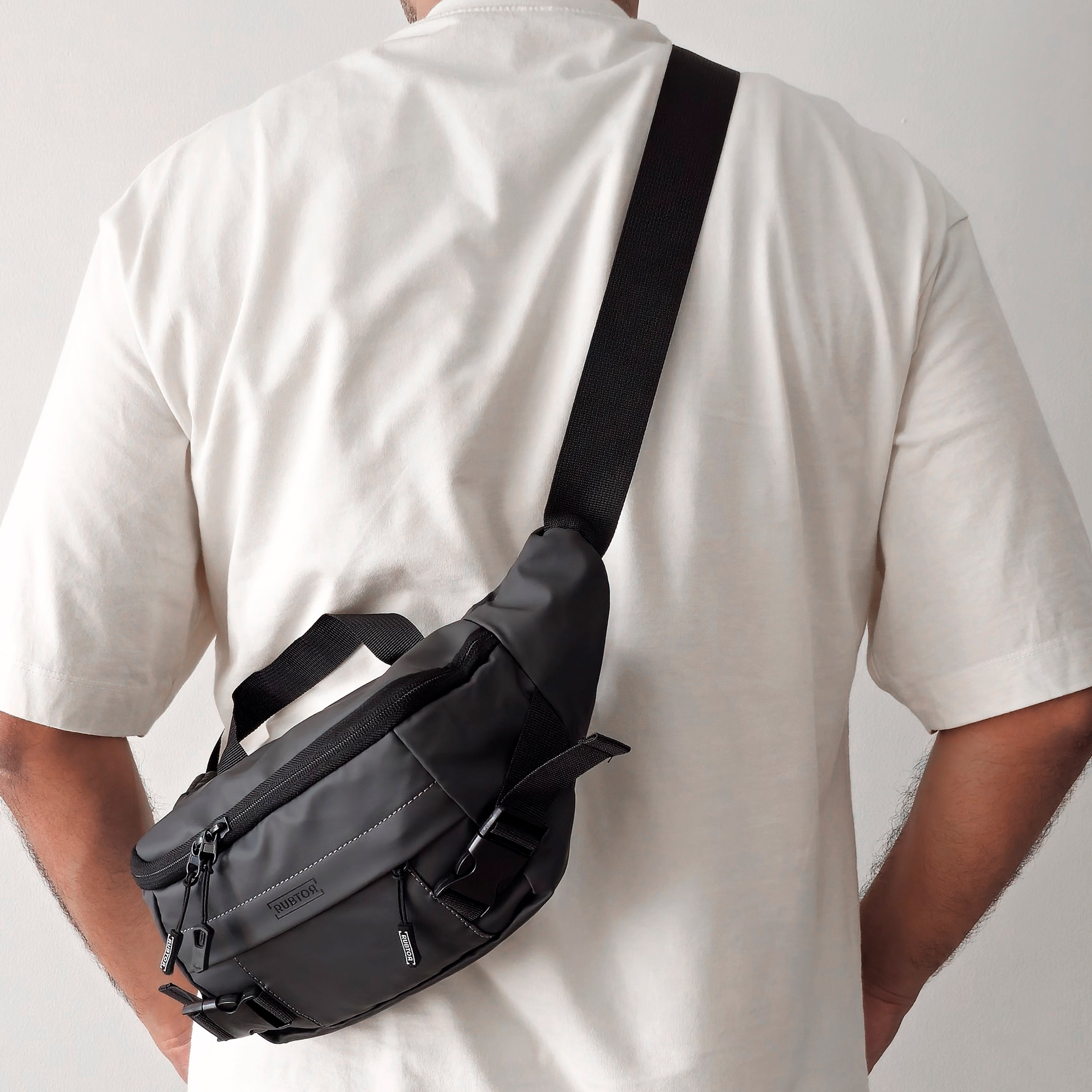 Canguro RUBTOR Gray |  urbana unisex resistente a salpicaduras