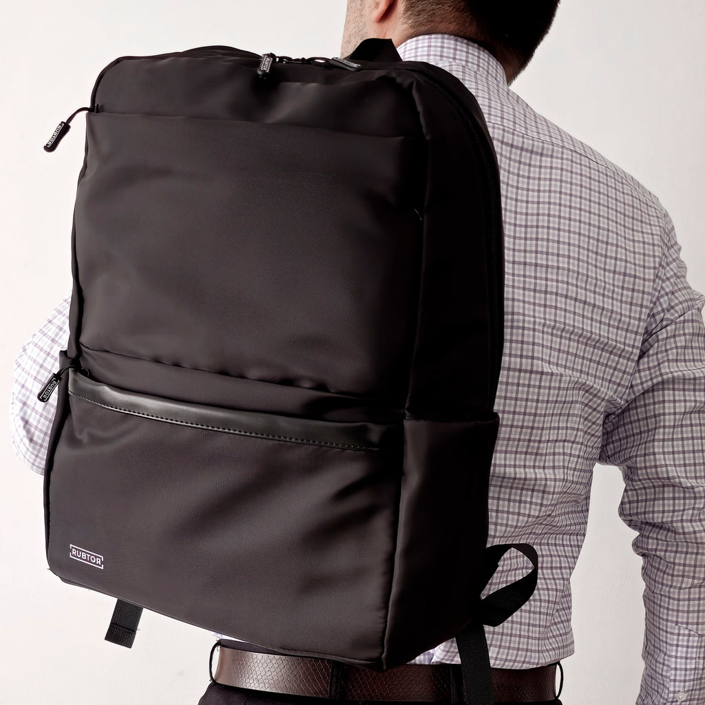Morral Casual RUBTOR Black Pora | minimalista unisex