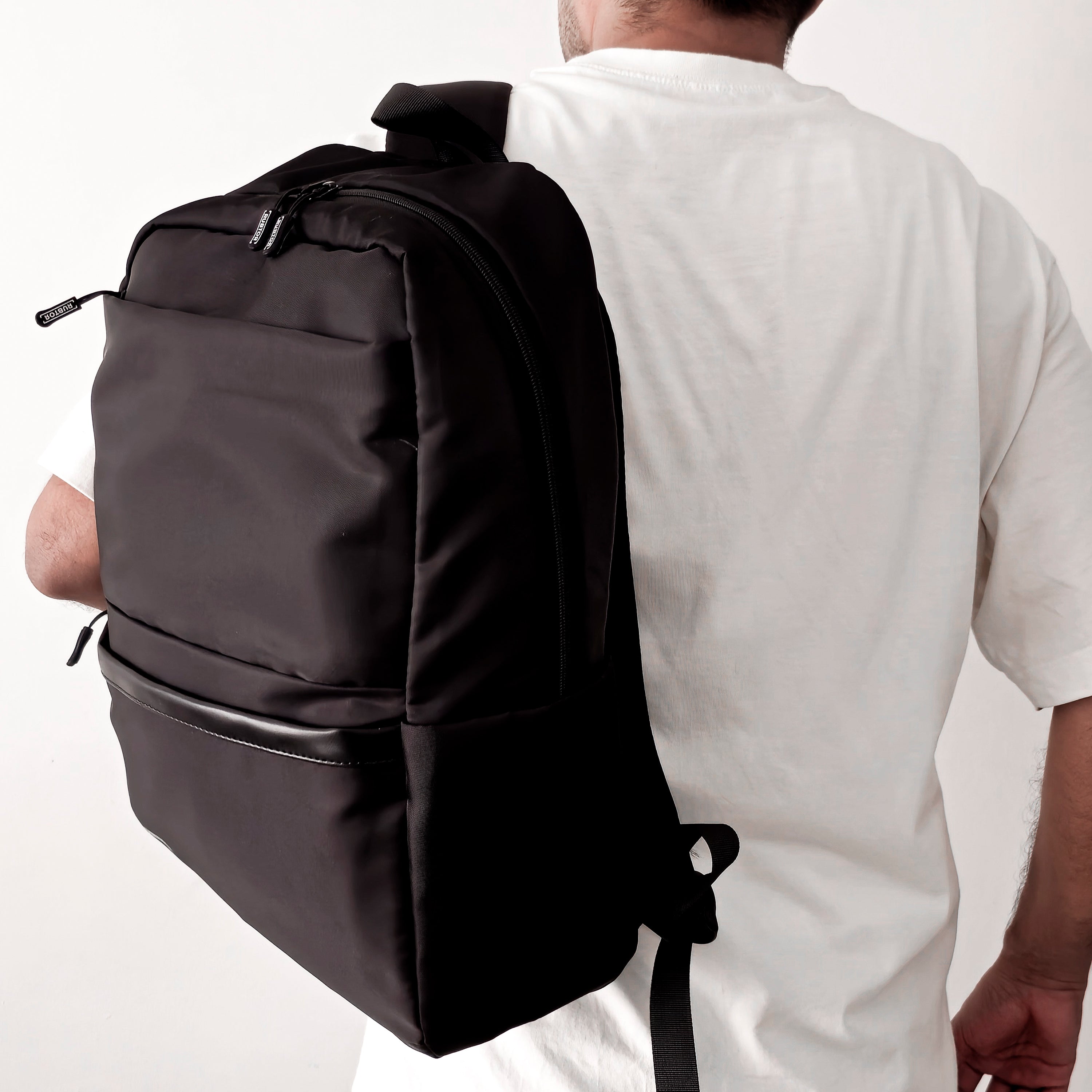 Morral Casual RUBTOR Black Pora | minimalista unisex