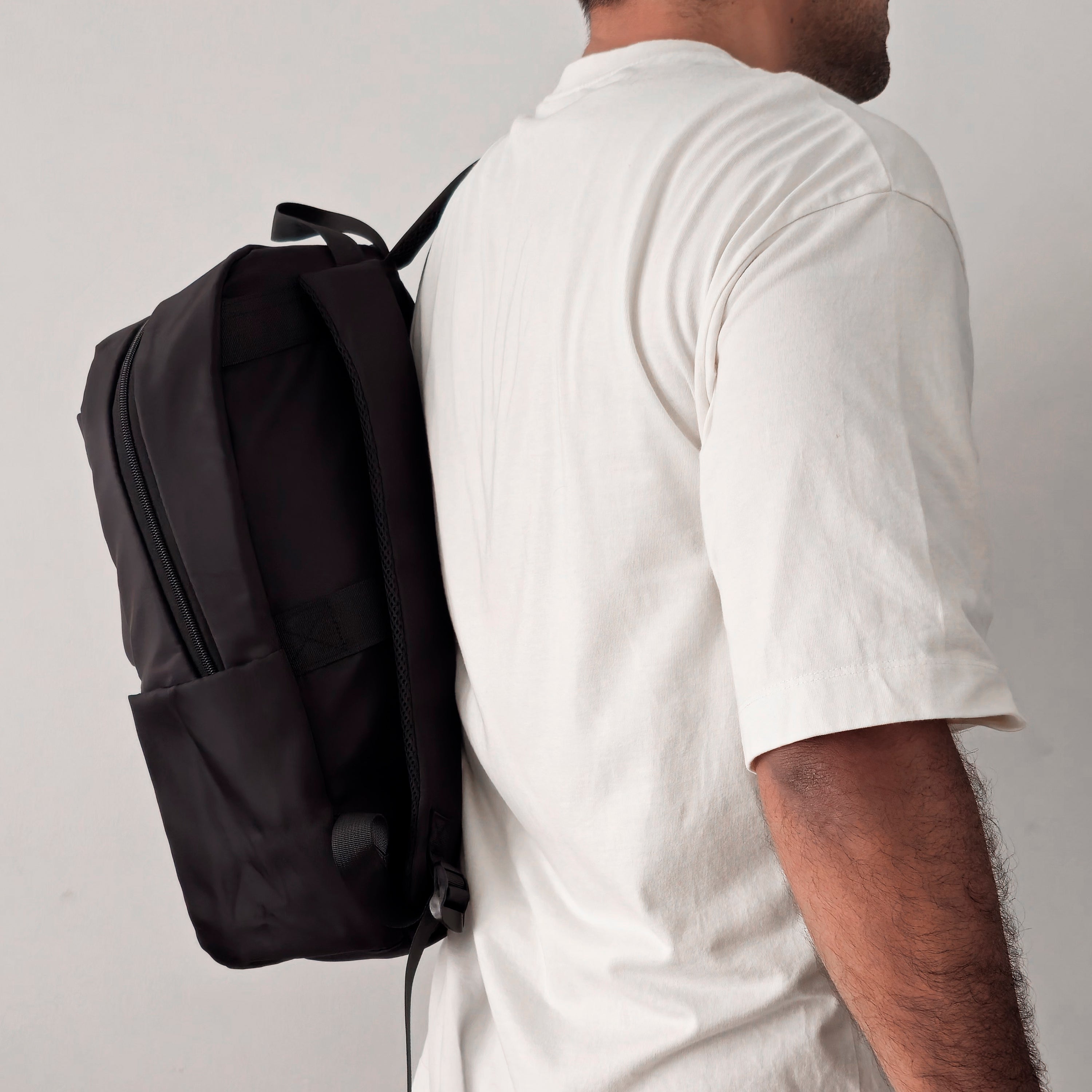 Morral Casual RUBTOR Black Pora | minimalista unisex
