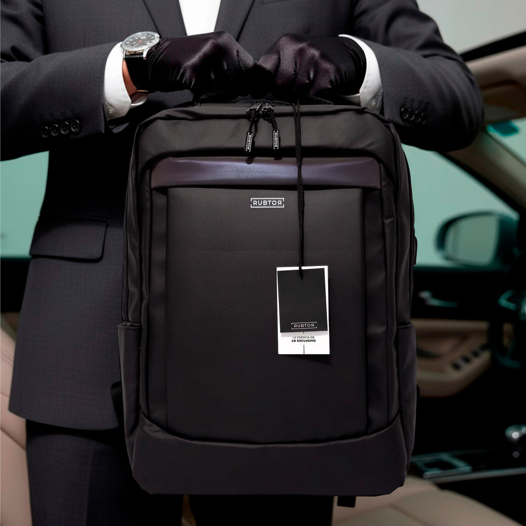 Morral Casual RUBTOR Black Vort | minimalista unisex