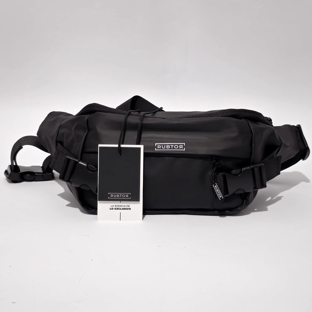 Canguro RUBTOR Black | urbana unisex resistente a salpicaduras - RUBTOR