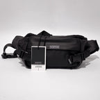 Canguro RUBTOR Black | urbana unisex resistente a salpicaduras - RUBTOR