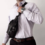 Canguro RUBTOR Black | urbana unisex resistente a salpicaduras - RUBTOR