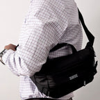 Canguro RUBTOR Black | urbana unisex resistente a salpicaduras - RUBTOR