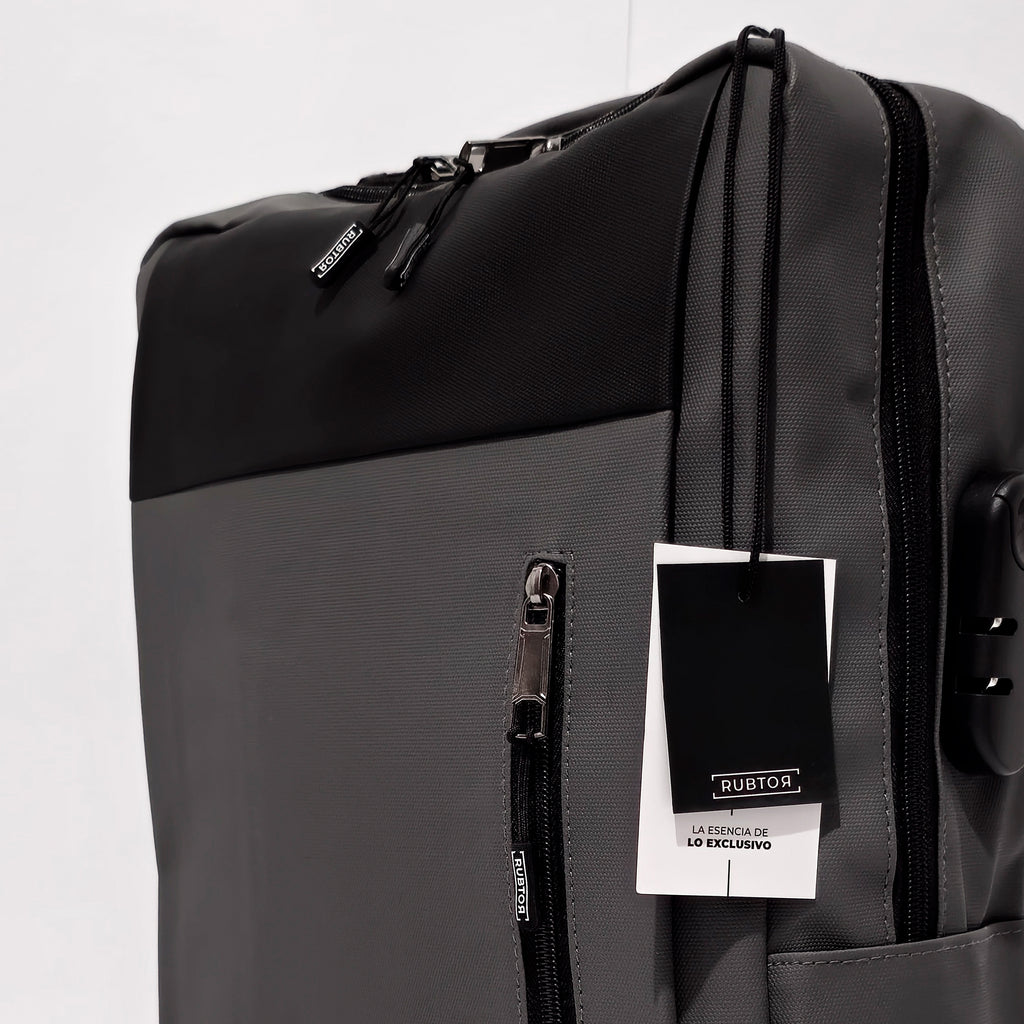 Morral Ejecutivo RUBTOR Gray Port | minimalista unisex