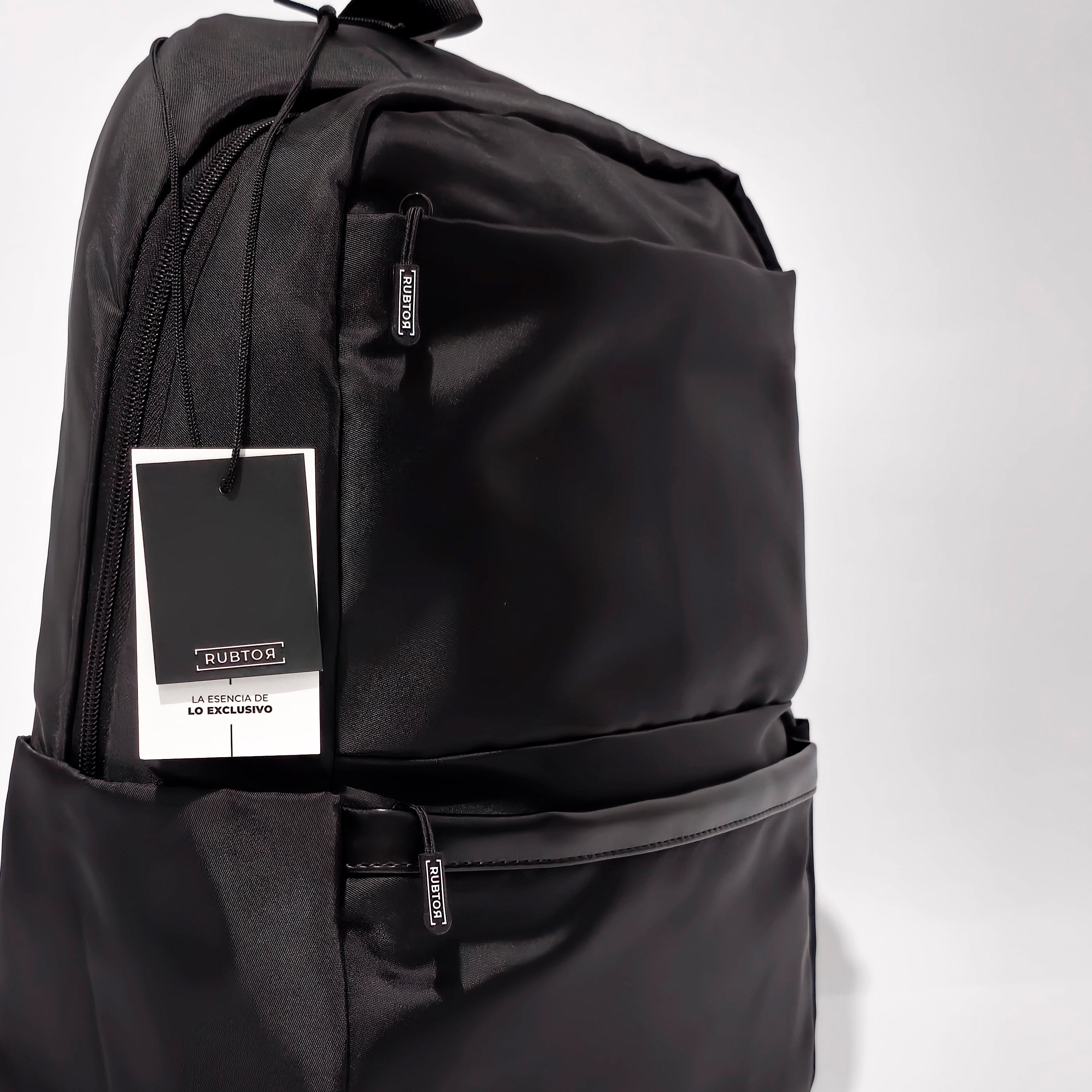 Morral Casual RUBTOR Black Pora | minimalista unisex
