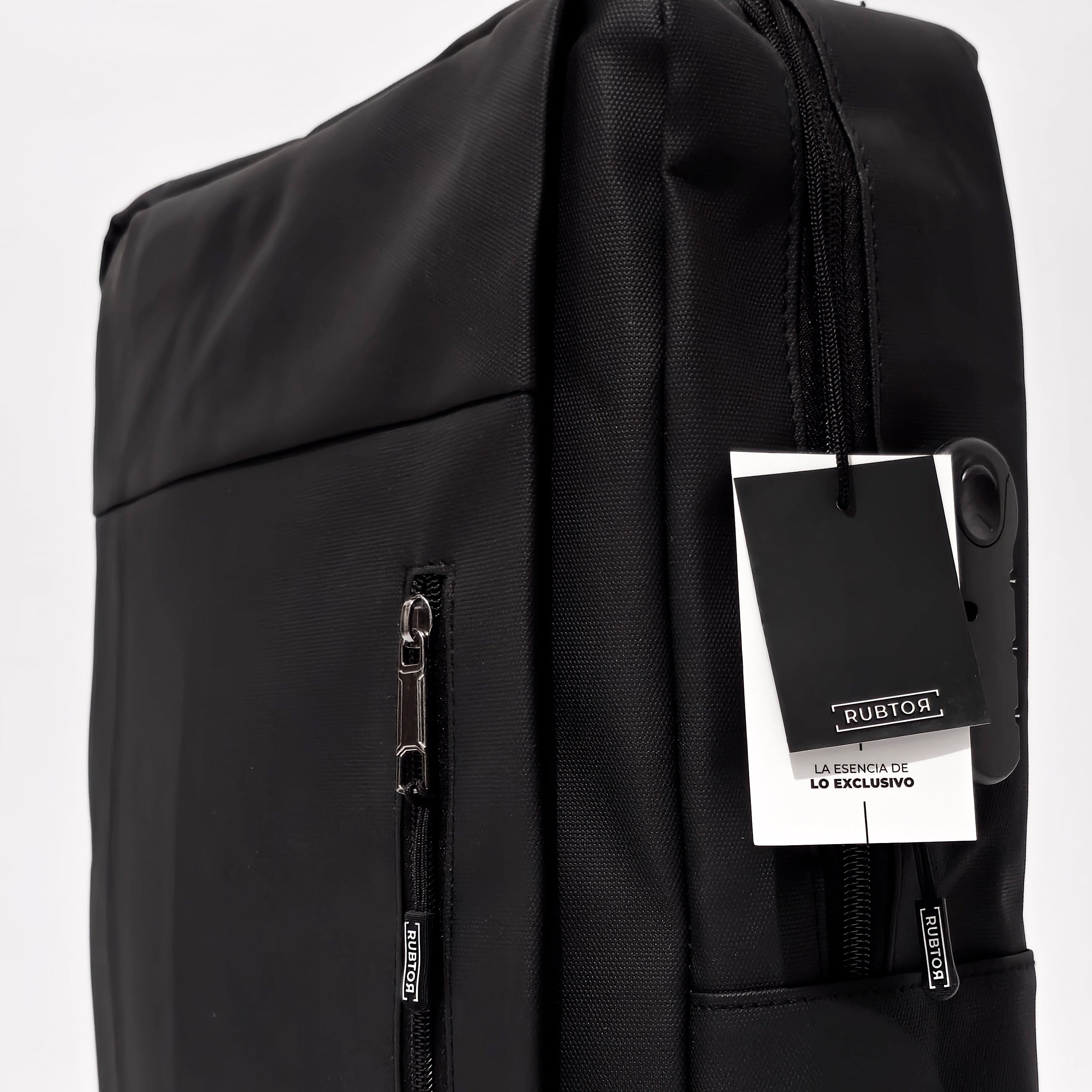 Morral Ejecutivo RUBTOR Black Port | minimalista unisex