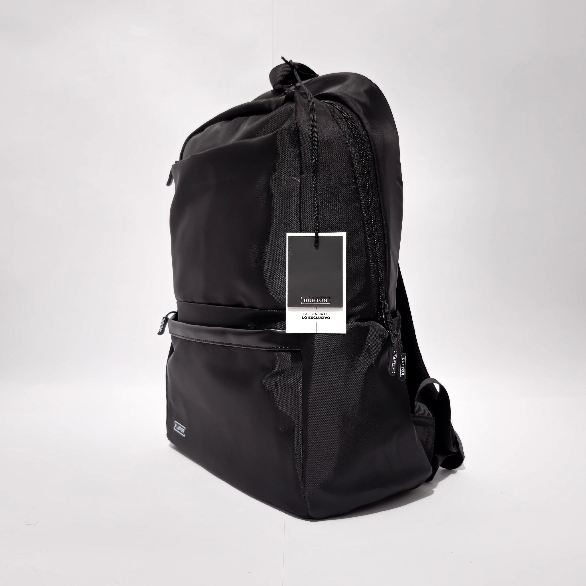 Morral Casual RUBTOR Black Pora | minimalista unisex - RUBTOR