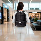Morral Casual RUBTOR Black Pora | minimalista unisex - RUBTOR