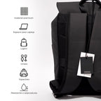 Morral Casual RUBTOR Black Port | minimalista unisex - RUBTOR