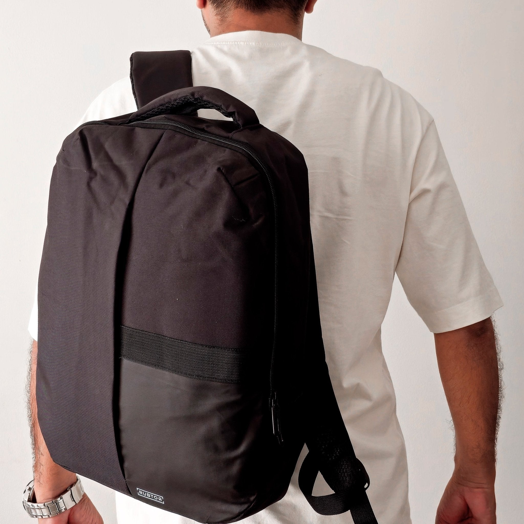 Morral Casual RUBTOR Black Vora | minimalista unisex - RUBTOR