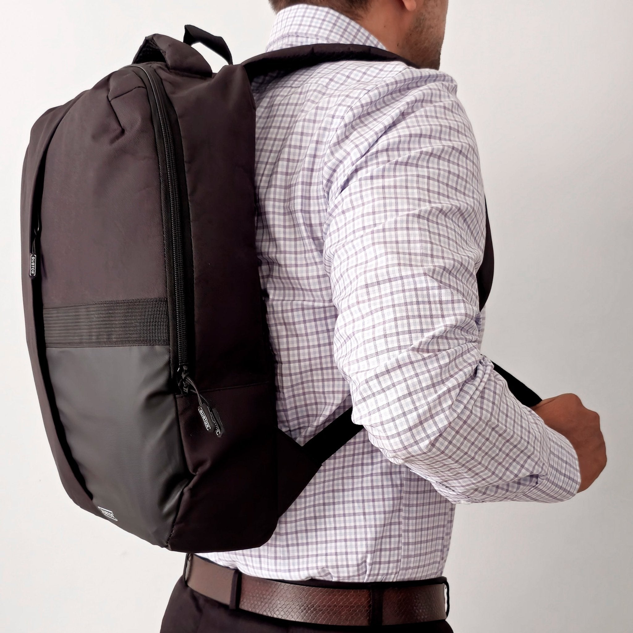 Morral Casual RUBTOR Black Vora | minimalista unisex - RUBTOR