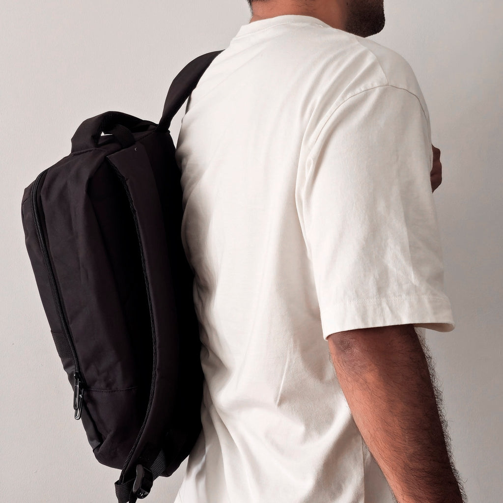 Morral Casual RUBTOR Black Vora | minimalista unisex - RUBTOR