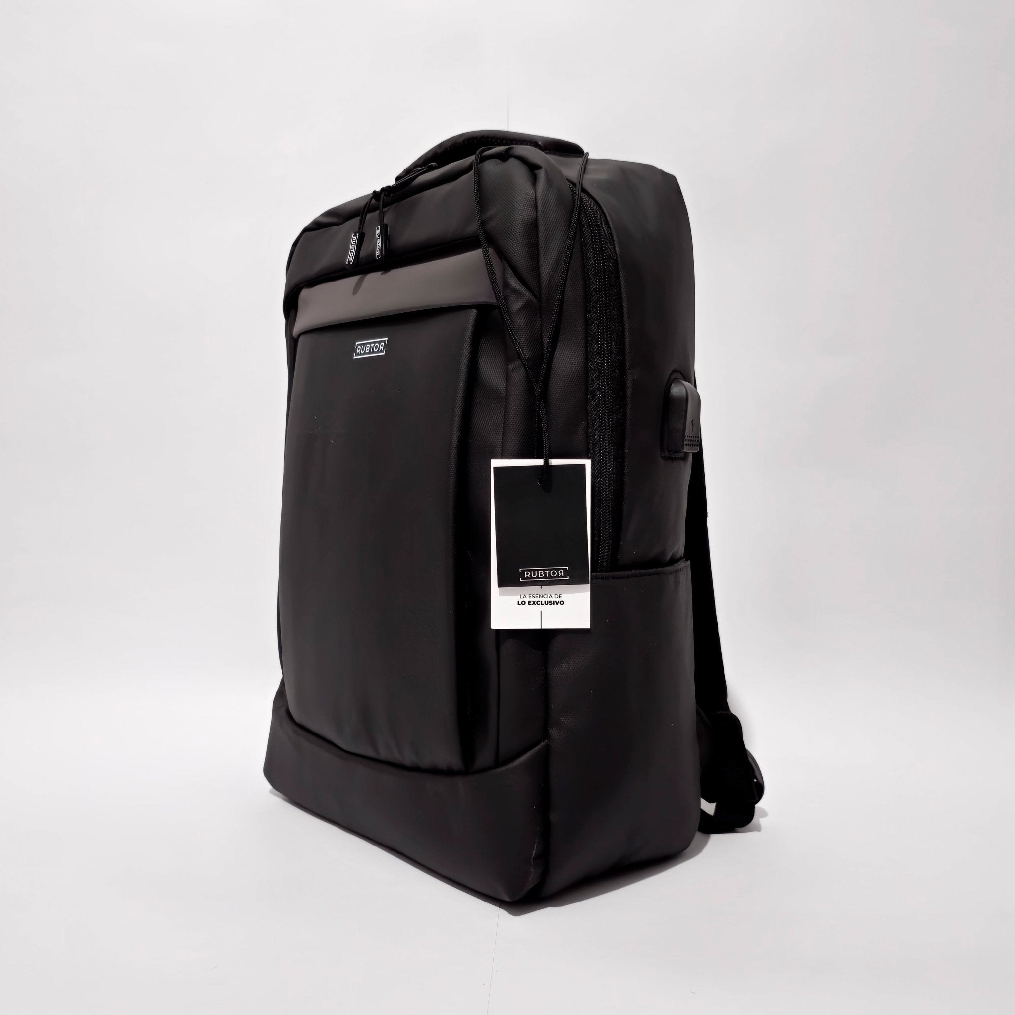 Morral Casual RUBTOR Black Vort | minimalista unisex - RUBTOR
