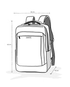 Morral Casual RUBTOR Black Vort | minimalista unisex - RUBTOR