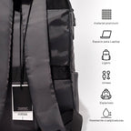 Morral Casual RUBTOR Gray Pora | minimalista unisex - RUBTOR