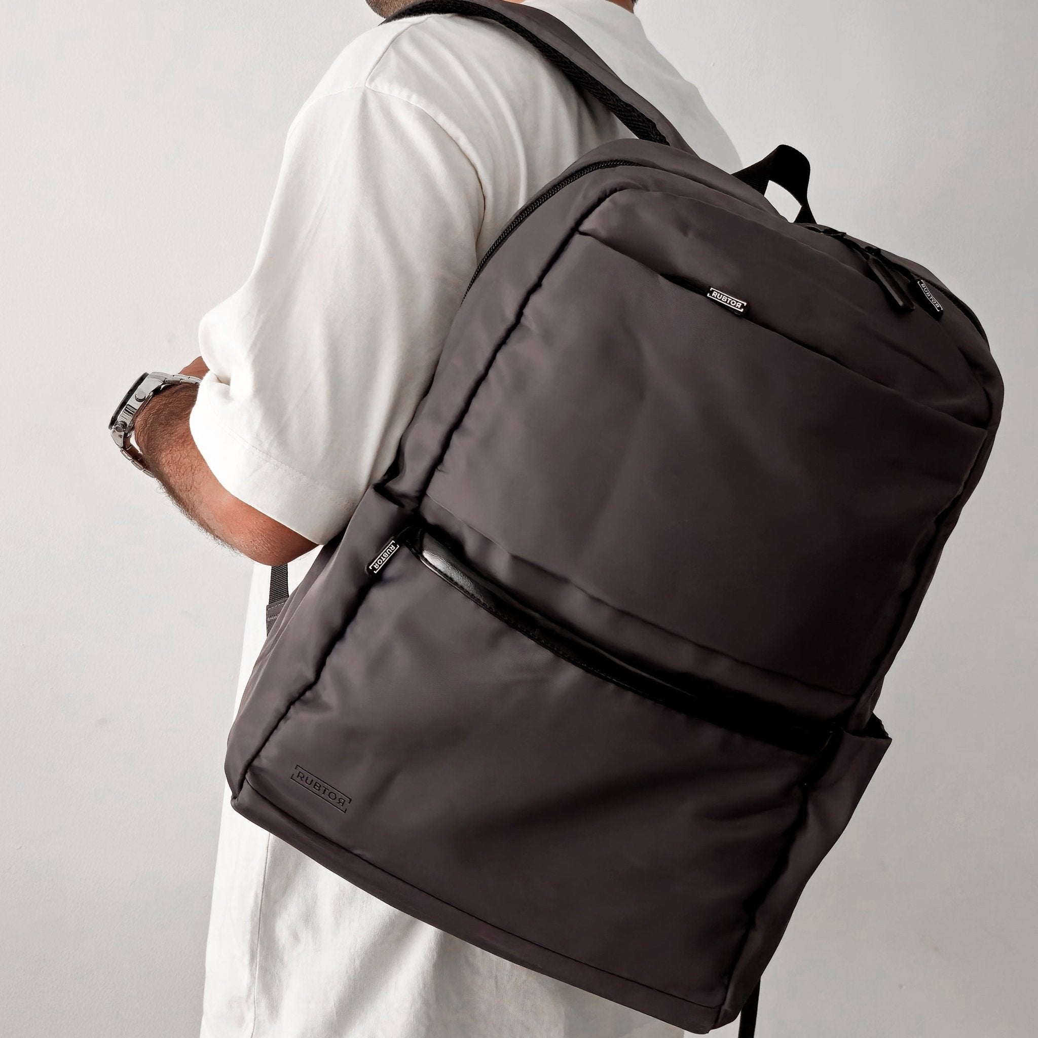 Morral Casual RUBTOR Gray Pora | minimalista unisex - RUBTOR