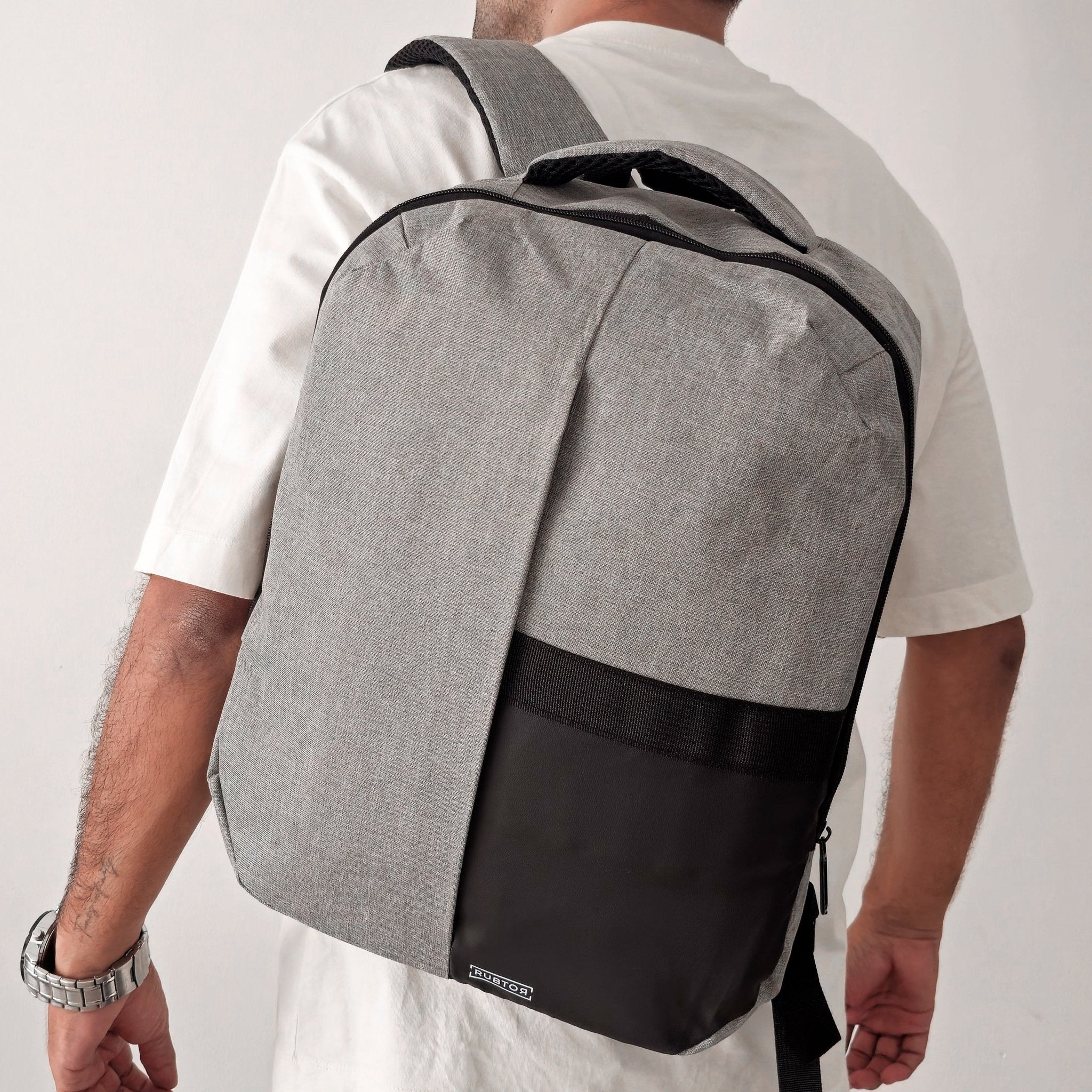 Morral Casual RUBTOR Gray Vora | minimalista unisex - RUBTOR