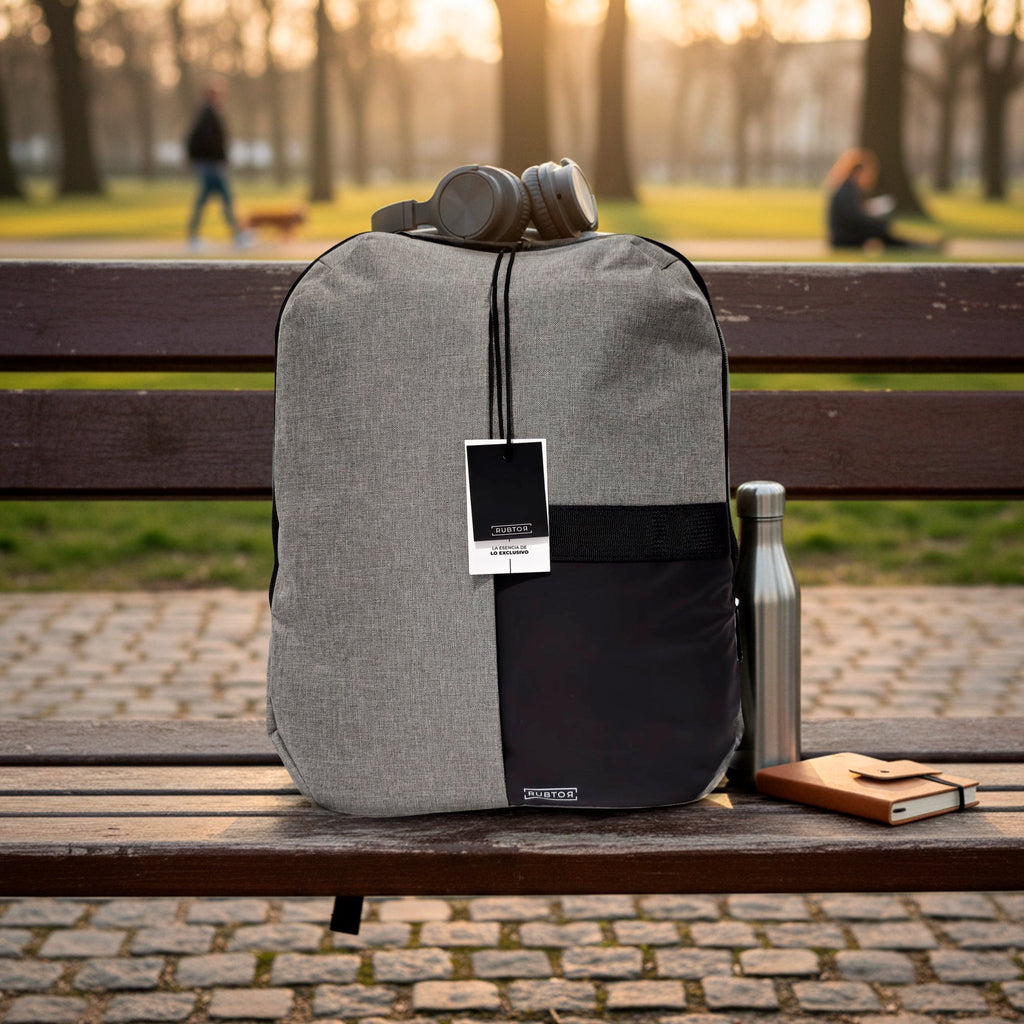 Morral Casual RUBTOR Gray Vora | minimalista unisex - RUBTOR