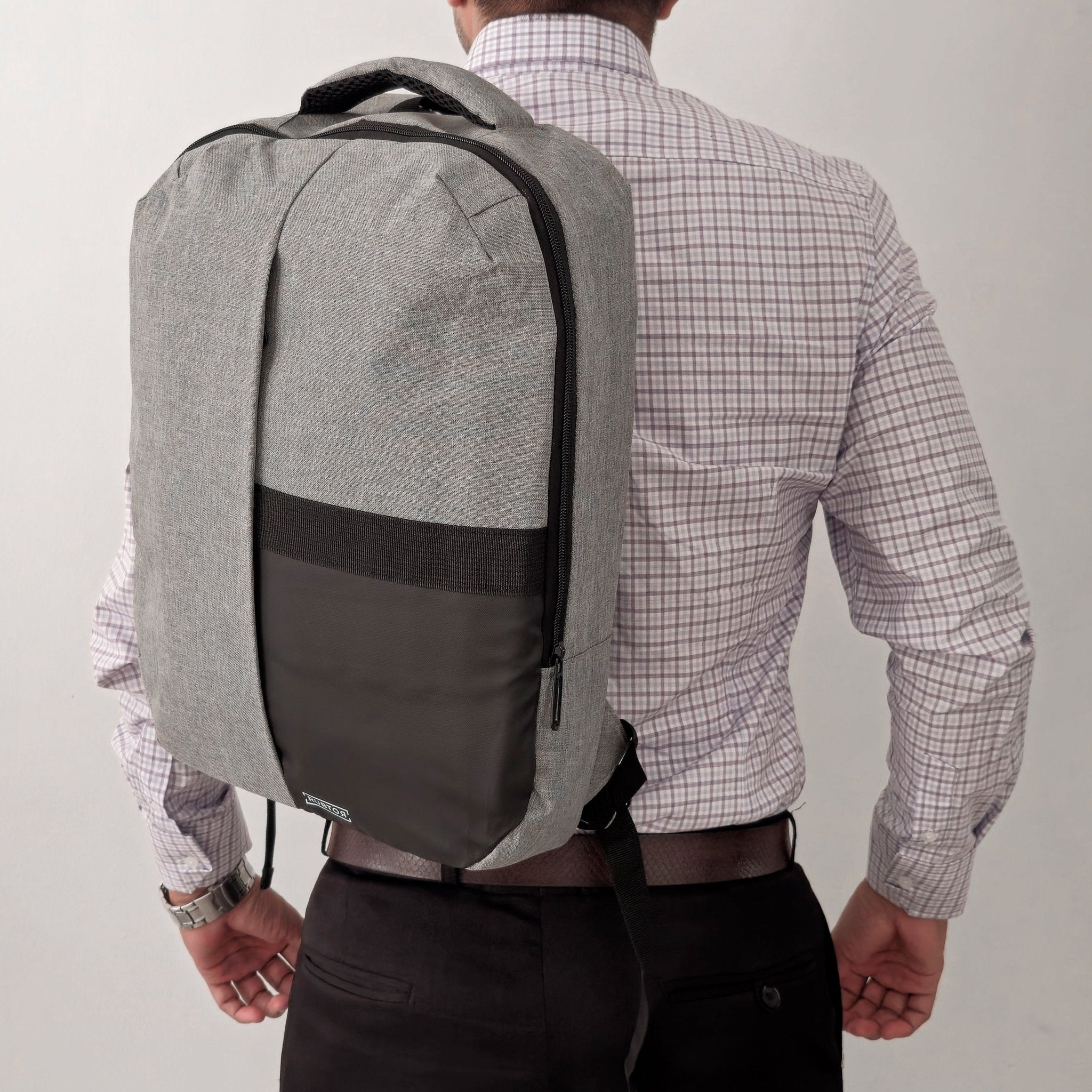 Morral Casual RUBTOR Gray Vora | minimalista unisex - RUBTOR