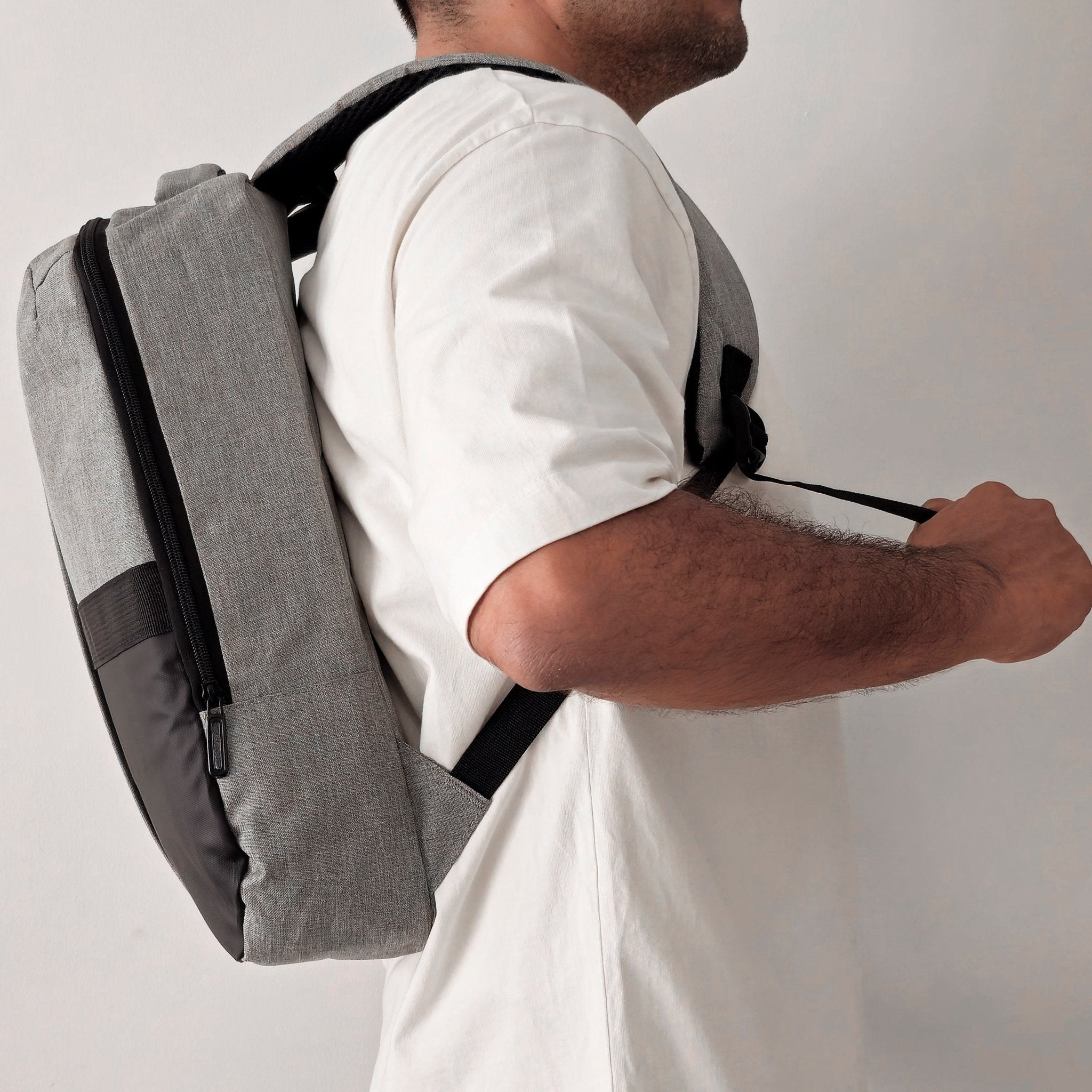 Morral Casual RUBTOR Gray Vora | minimalista unisex - RUBTOR