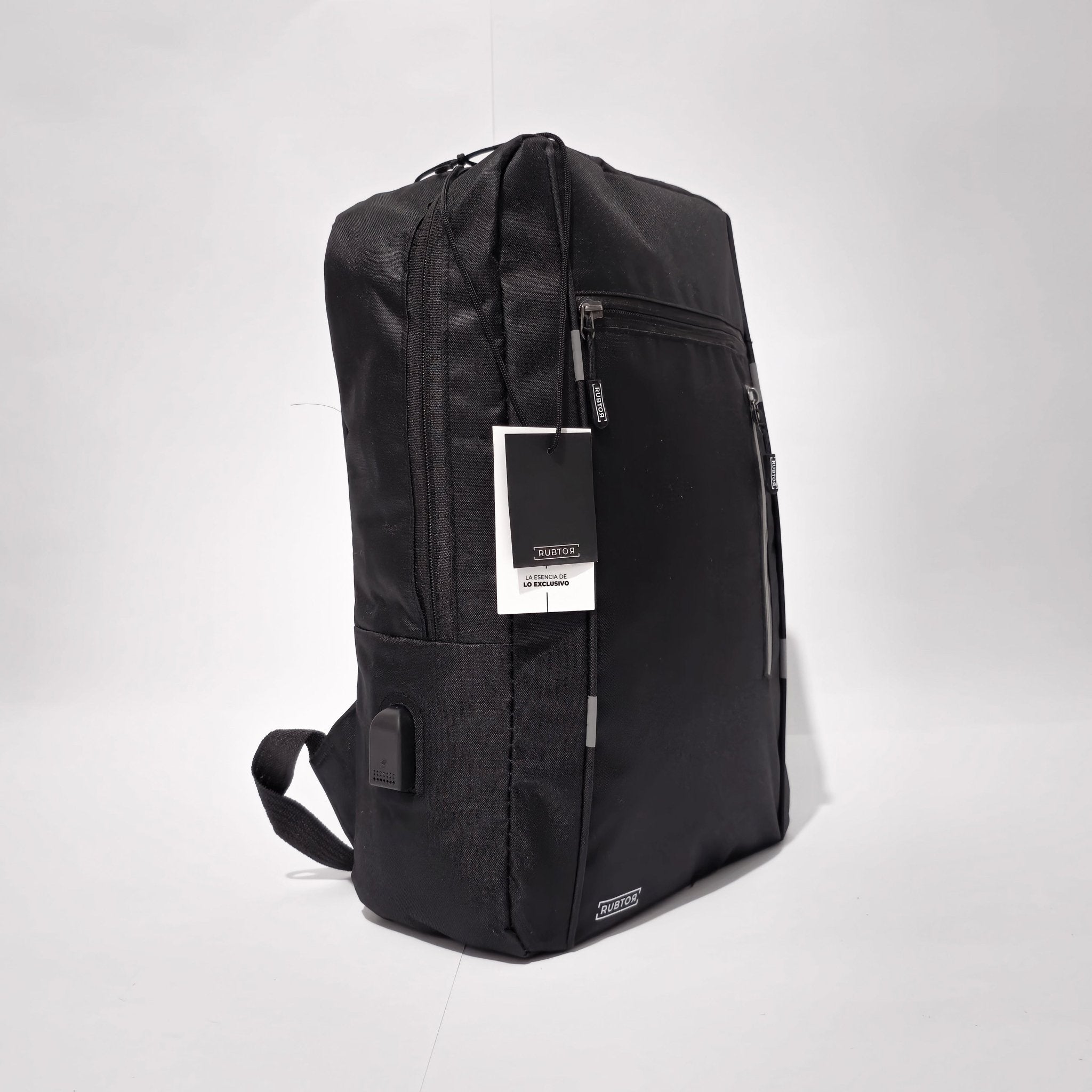 Morral Ejecutiva RUBTOR Black Vort | minimalista unisex - RUBTOR