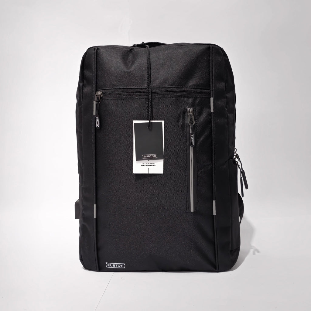 Morral Ejecutiva RUBTOR Black Vort | minimalista unisex - RUBTOR