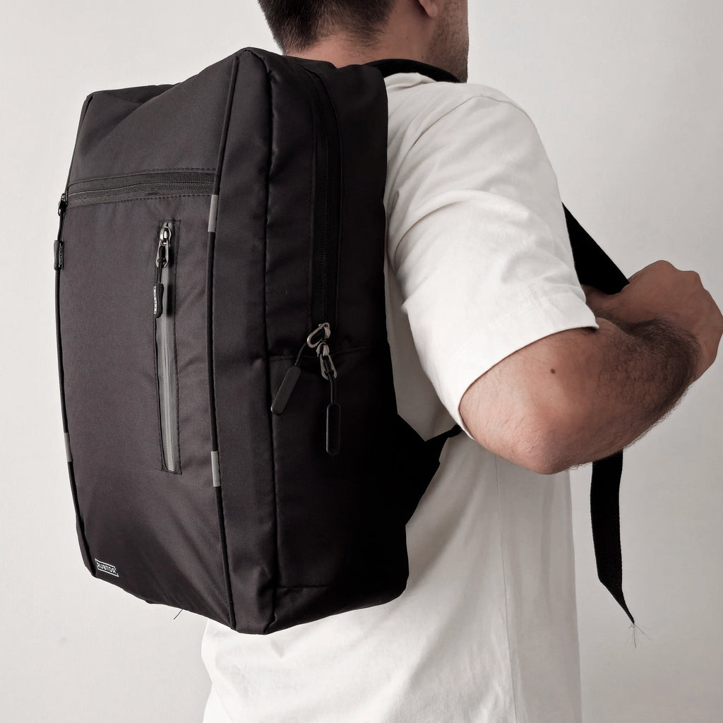 Morral Ejecutiva RUBTOR Black Vort | minimalista unisex - RUBTOR