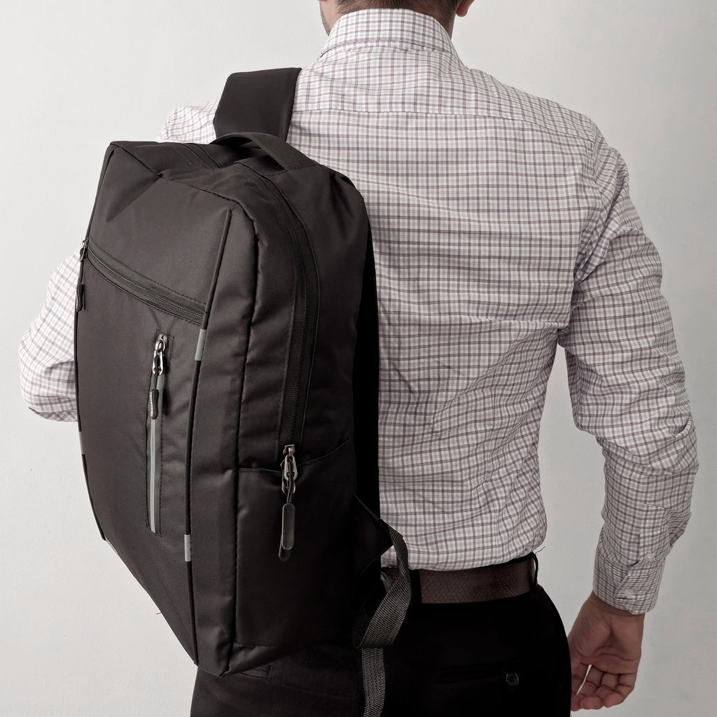 Morral Ejecutiva RUBTOR Black Vort | minimalista unisex - RUBTOR