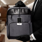Morral Ejecutiva RUBTOR Gray Pora | minimalista unisex - RUBTOR